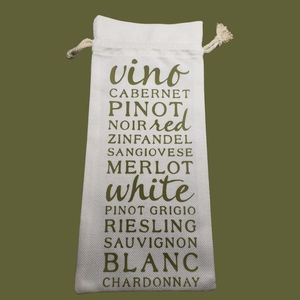 Handmade wine bag
